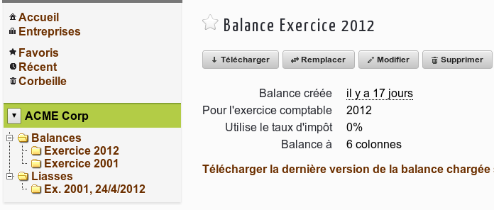 Arborescence des dossiers